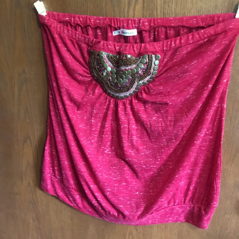 Maurices strapless top